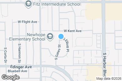 Map image of the property - 1010 S Elliott Pl