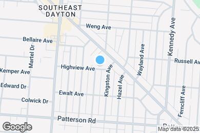 Map image of the property - 1409 Highview Ave