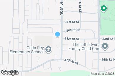 Map image of the property - 1118 33rd St SE