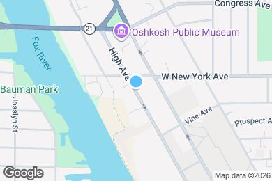 Map image of the property - 1174 High Ave