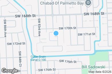 Map image of the property - 8164 SW 171st St