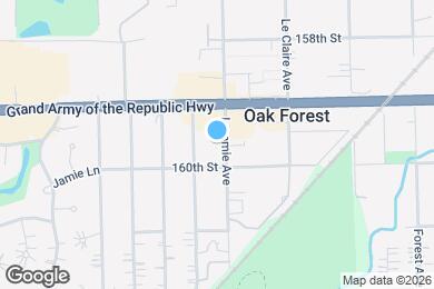 Map image of the property - 15930 Laramie Ave