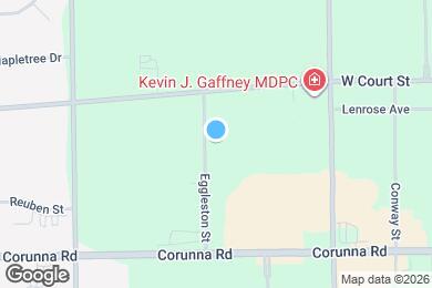 Map image of the property - 1411 Eggleston Ave