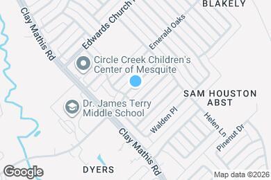 Map image of the property - 2124 Creek Royal Dr