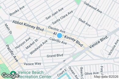 Map image of the property - 1425 Cabrillo Ave