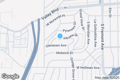 Map image of the property - 2920 Parkview Dr