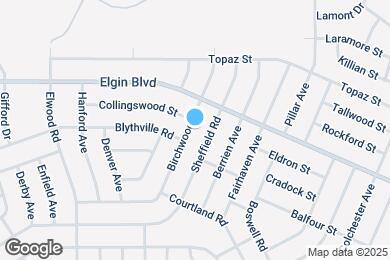 Map image of the property - 5472 Birchwood Rd