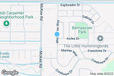 Map image of the property - 2485 Pineda Dr.