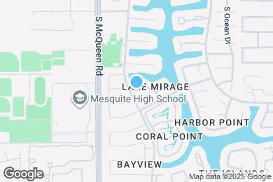 Map image of the property - 414 S Lake Mirage Dr