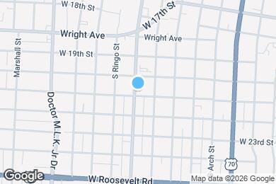 Map image of the property - 922 W 21st St