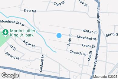 Map image of the property - 212 Evans St