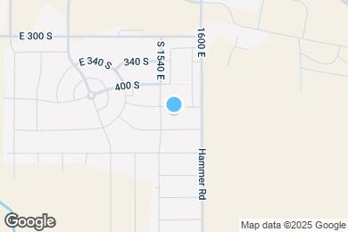 Map image of the property - 451 S 1540 E
