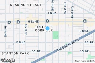 Map image of the property - 807 G St NE