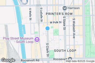 Map image of the property - 870 S Clark St