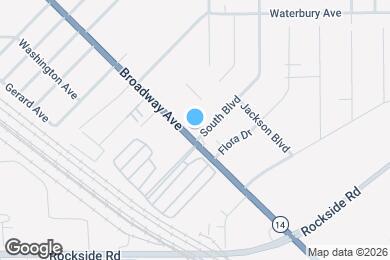 Map image of the property - 17421 Broadway Ave