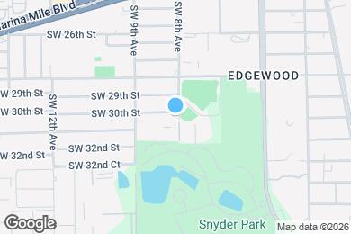 Map image of the property - 800 SW 30th St