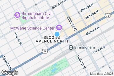 Map image of the property - 1801 2nd Ave N