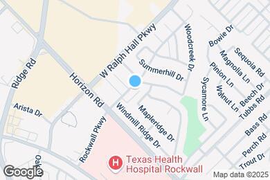 Map image of the property - 234 Rockwall Pkwy