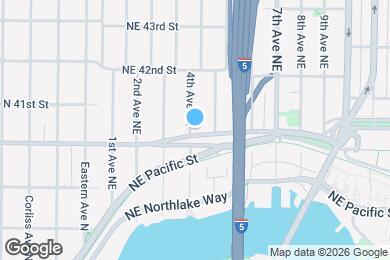 Map image of the property - 402 NE 40th St