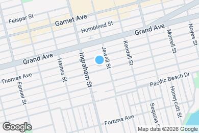 Map image of the property - 1652 Reed Ave