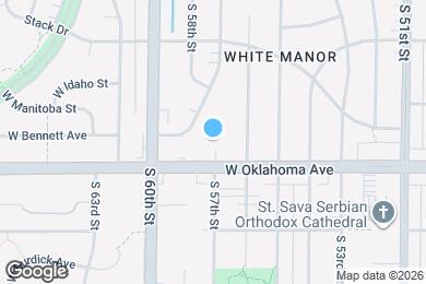 Map image of the property - Oklahoma Manor 58th