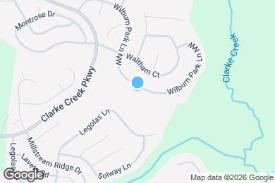 Map image of the property - 1802 Wilburn Park Ln NW