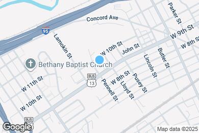 Map image of the property - 917 Pennell St