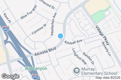 Map image of the property - 8985 Alcosta Blvd
