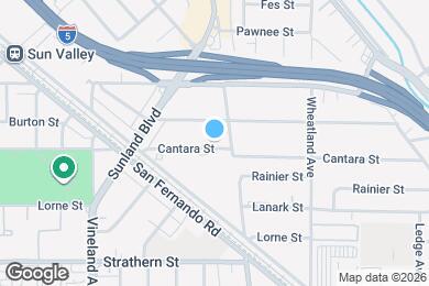 Map image of the property - 10817 Cantara St