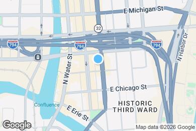 Map image of the property - 320 E Buffalo St