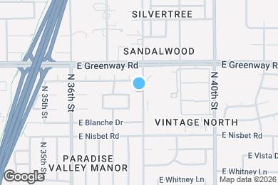 Map image of the property - 15218 N 38th St