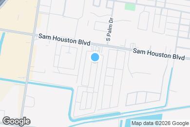 Map image of the property - 904 S Palm Dr