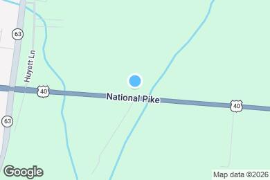 Map image of the property - 16628 National Pike