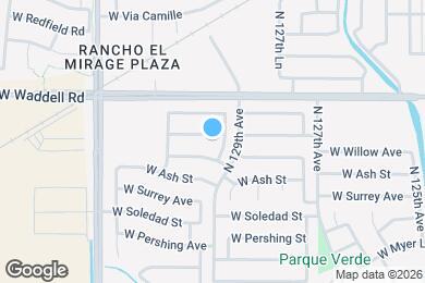 Map image of the property - 12911 W Voltaire Ave