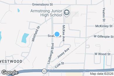 Map image of the property - 409 Scales St
