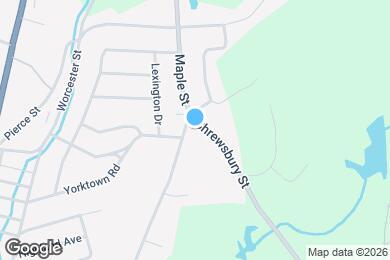 Map image of the property - 201 Maple St