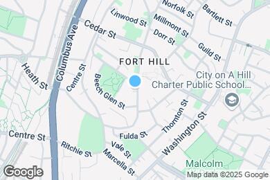 Map image of the property - 153 Highland St