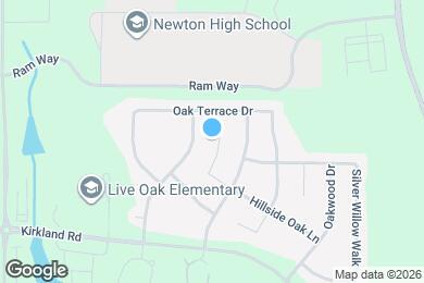 Map image of the property - 255 Hillside Oak Ln