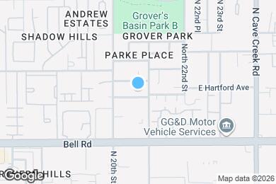 Map image of the property - 2036 E Danbury Rd