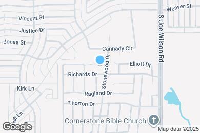 Map image of the property - 827 Bentle Ct