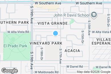 Map image of the property - 1715 W St Catherine Ave