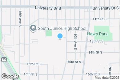 Map image of the property - 1114 13th St S