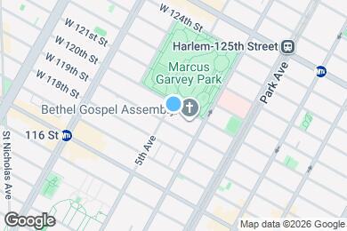 Map image of the property - 1485 5th Ave