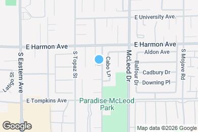Map image of the property - 4570 Paseo El Rio Dr