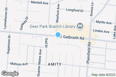 Map image of the property - 3901 E Galbraith Rd
