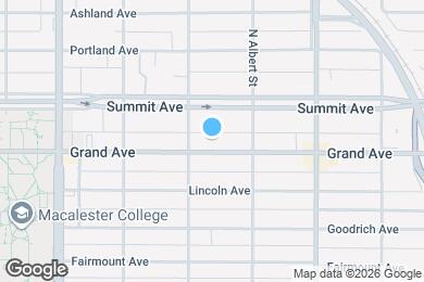 Map image of the property - 1439 Grand Ave