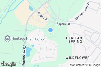 Map image of the property - Meridian at Rogers Branch