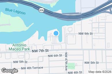 Map image of the property - 4803 NW 7th St