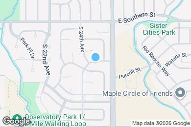 Map image of the property - 2462 Kiowa Creek Dr