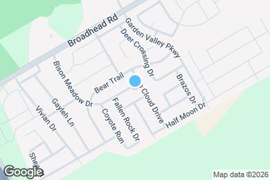 Map image of the property - 225 Bison Meadow Dr